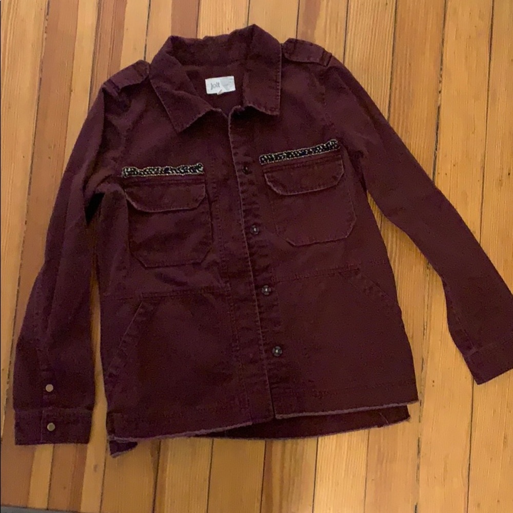 Maroon light weight jacket